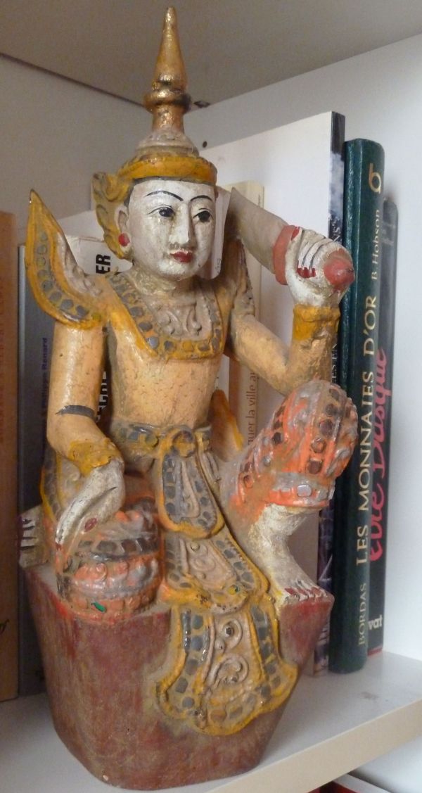 Statuette divinité birmanie Nats, Tabinshwehti   Statue10