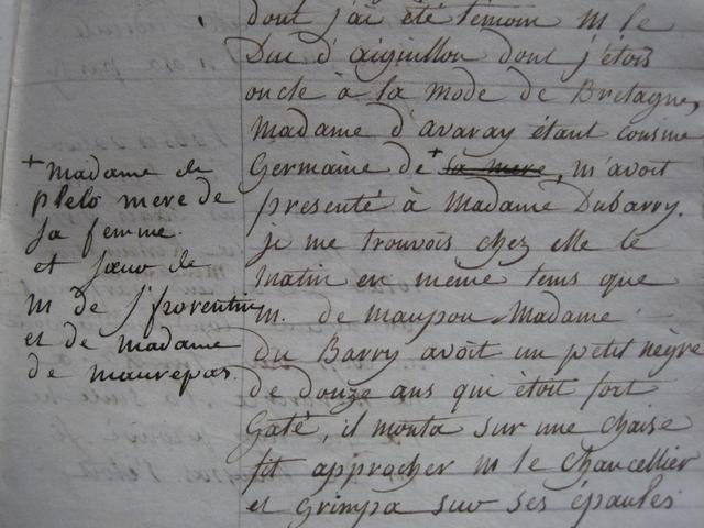 A vendre : Manuscrit inédit du duc d'Avaray sur la Cour du Roi Louis XVI Ad26f910