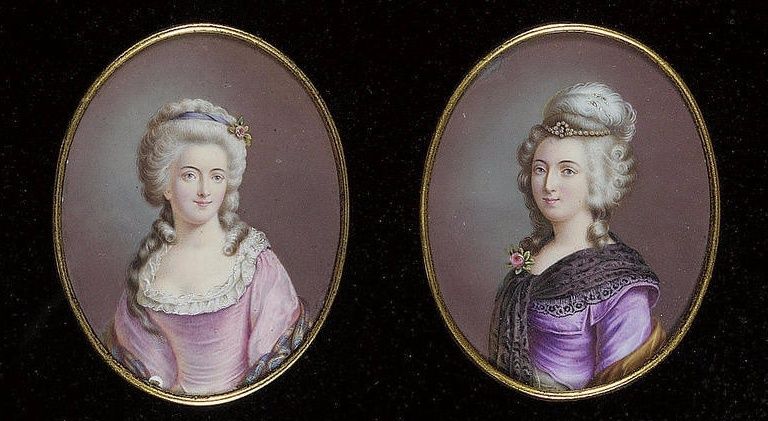 Miniatures XIXe représentant la Famille Royale Tylych14