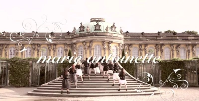Chorégraphie "Marie-Antoinette" au Château Sans Souci de Potsdam Zzz15