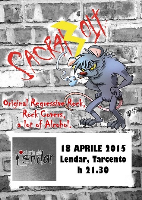 Sacrabolt - Rock dal vivo a Tarcento (UD) - 18/04/15 Locand12