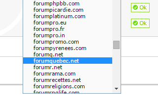 Important: Modification pour les domaines Forumactif .ca 27-03-17