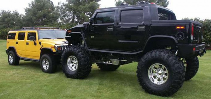 Hummer H2,  gros ou!!!   comparaison... Hummer14