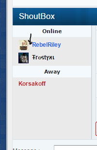 Icon In Online List of Chatbox Angete11