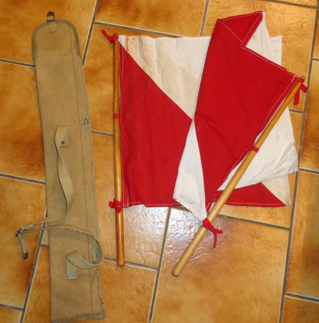 Sac à drapeaux US Signal Corps Kit211