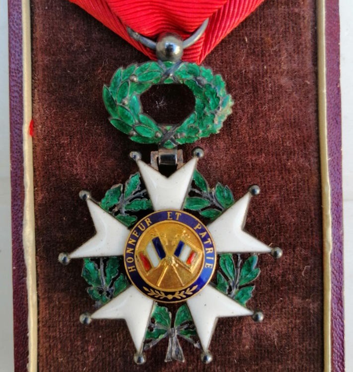 Médaille chevalier Légion d'honneur IIIème République Lh310