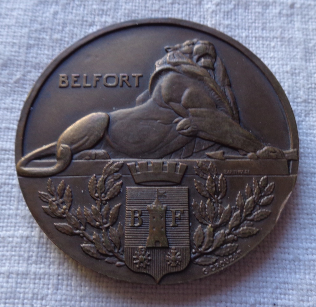 Médaille de Belfort 20 novembre 1944 Med111