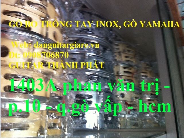 Bán trống lắc tay ( handdrum , tambourine , hay còn gọi là bo của những bạn chơi nhạc chế ) yamaha , trống lắc tay inox  11150210