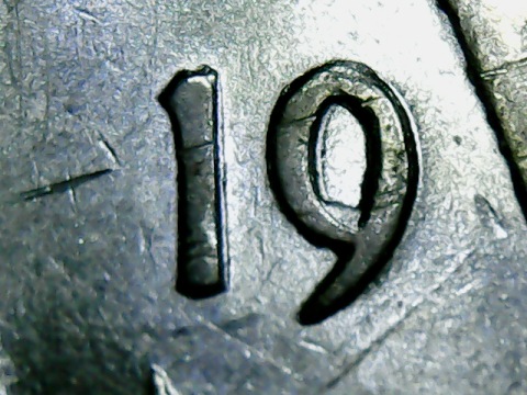 1945 - Coin Détérioré Revers #3 Modéré (Rev. Die Deterioration #3 Moderate) 0321-711