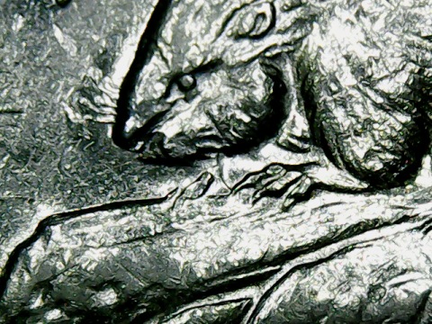 1965 - Coin Entrechoqué Revers (Rev. Die Clash) 0404_110