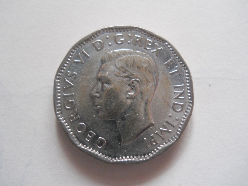 1945 - Coin Détérioré Revers #3 Modéré (Rev. Die Deterioration #3 Moderate) 1945_011