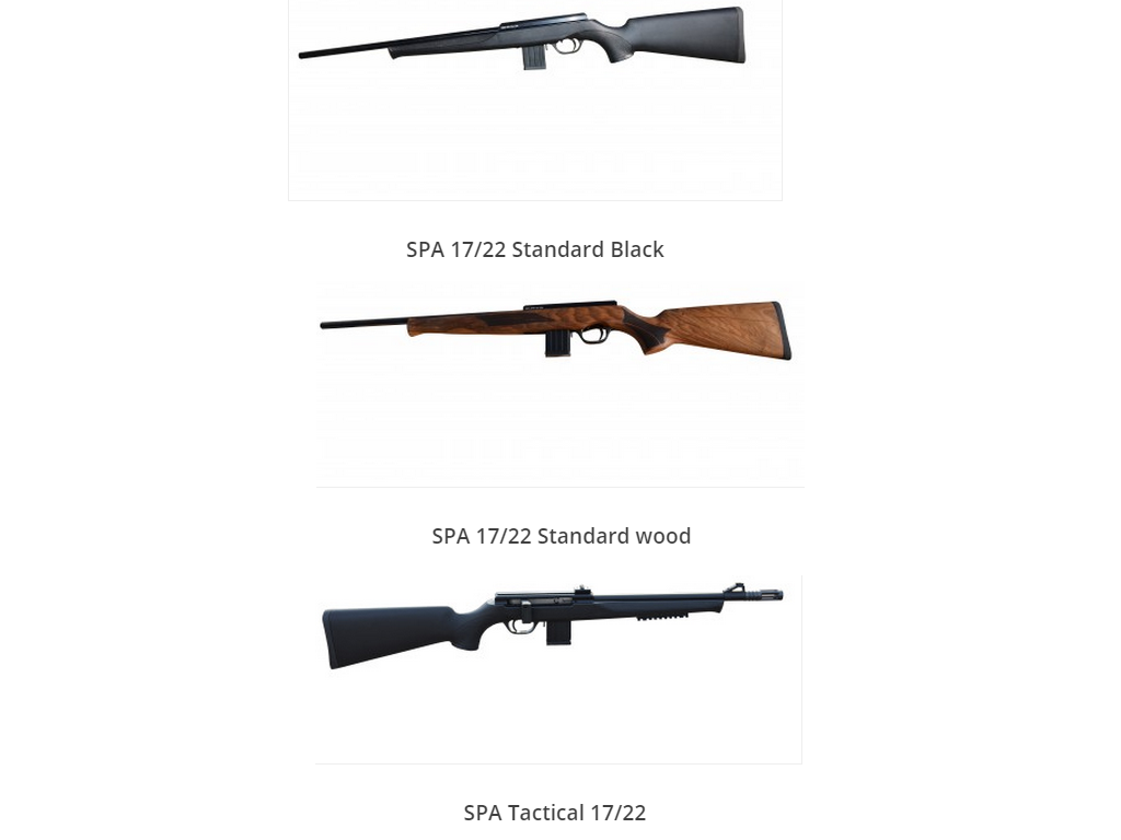 Carabine ISSC SPA 22LR à culasse linéaire Issc210