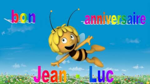 Joyeux anniversaire Jean Luc