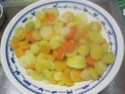 Méli-mélo de carottes aux snacks.  10584010