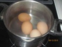 Épinards et châtaignes aux œufs.photos. Epinar22