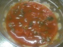 Sauce tomates au basilic.au micro-ondes.photos. Img_6533
