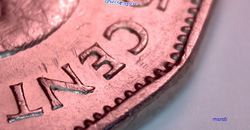 1961 - Éclat de Coin sur le "S" & "N" de CENTS (Die Chip on "S" & "N") 5_cent47