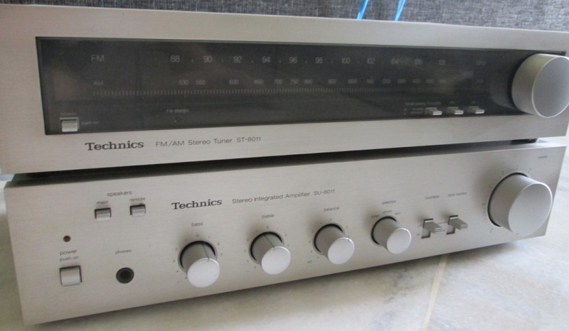 Technics SU-8011 & ST-8011 Amplifier & Tuner (Sold) 115