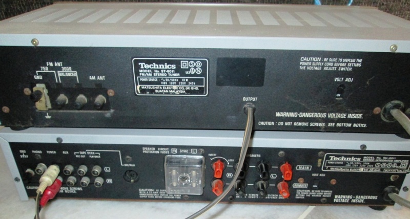 Technics SU-8011 & ST-8011 Amplifier & Tuner (Sold) 211