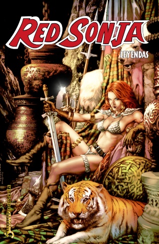 Portadas de las colecciones diversas de Conan Sword167