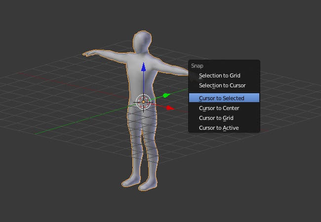 在Blender 创建一个低多边形角色的绑定 Building A Basic Low Poly Character Rig In Blender 00110