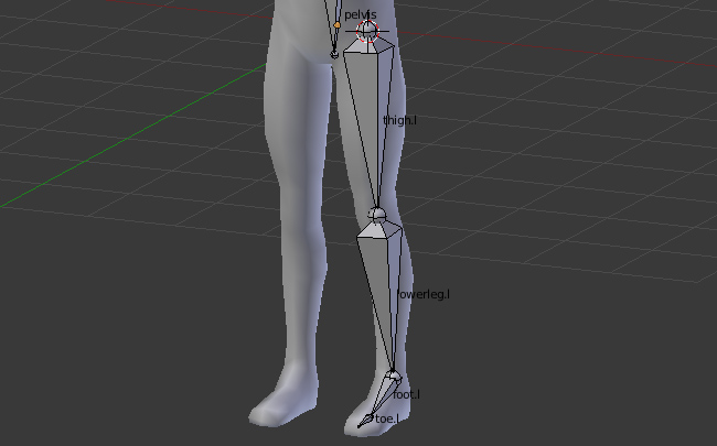 在Blender 创建一个低多边形角色的绑定 Building A Basic Low Poly Character Rig In Blender 0014b10