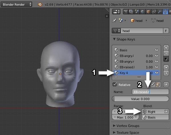 在Blender创建面部动画系统第一部分 Create a Facial Animation Setup in Blender - Part 1 Blende42