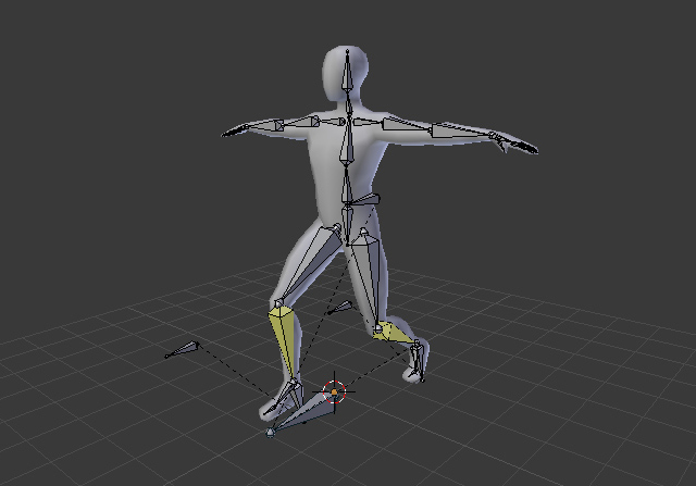 在Blender 创建一个低多边形角色的绑定 Building A Basic Low Poly Character Rig In Blender  Previe12