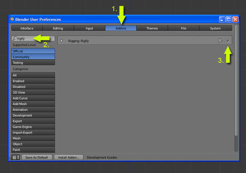 在blender使用rigify创建循环步行动画create An Animation Walk Cycle In Blender Using Rigify