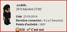 [.:LoXiiS:.] Rapport d'activités Captur22