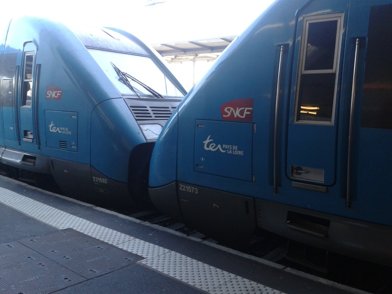 En gare de Rennes...