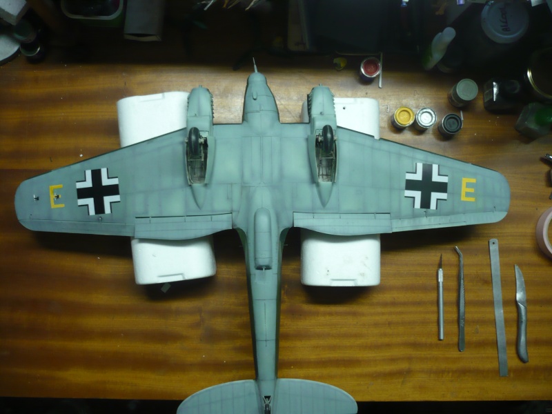 Heinkel He-111 H16 Uffz Hubert-Ludwig Pflaum KG-27 Boelcke Revell 32e - Page 6 P1080562