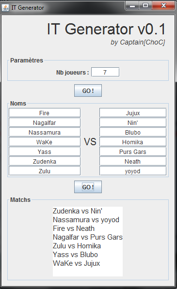 SA vs S'n-F Tirage11