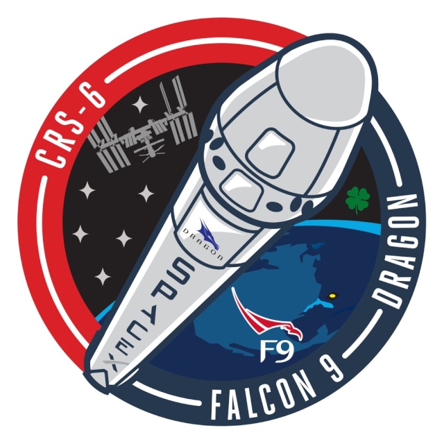 Lancement Falcon 9 / CRS-6 - 14 avril 2015 Patchc11