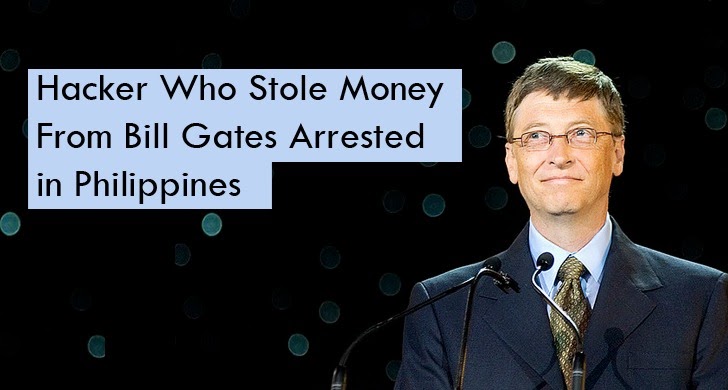 Hacker Who Stole Money From Bill Gates Arrested in Philippines Bill-g10