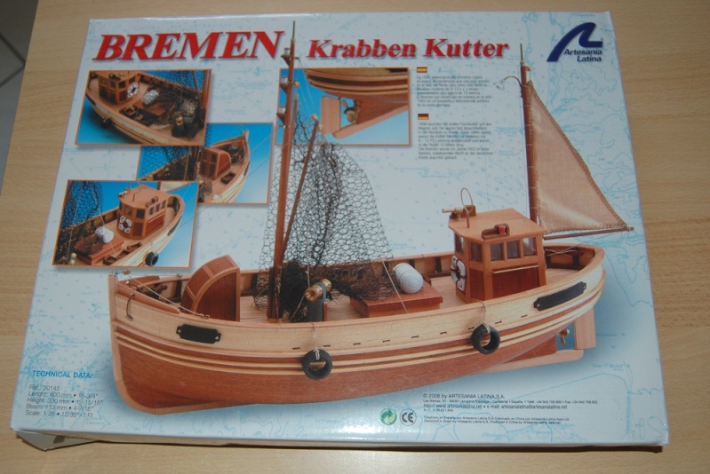 Krabben Kutter "Bremen" / Artesania Latina Bre_4910