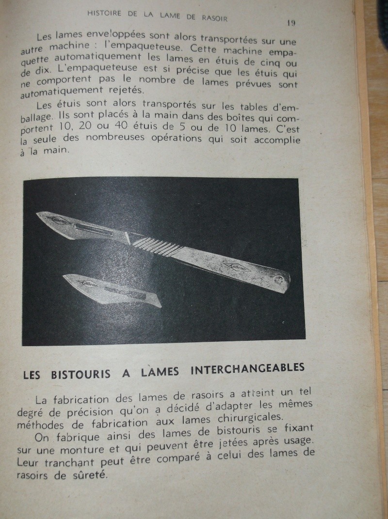 Brochure sur la fabrication des lames Dscf1546