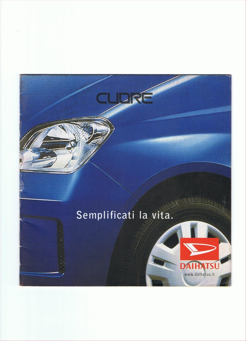 Documentation commerciale Cuore 2 Italie Ccf26010