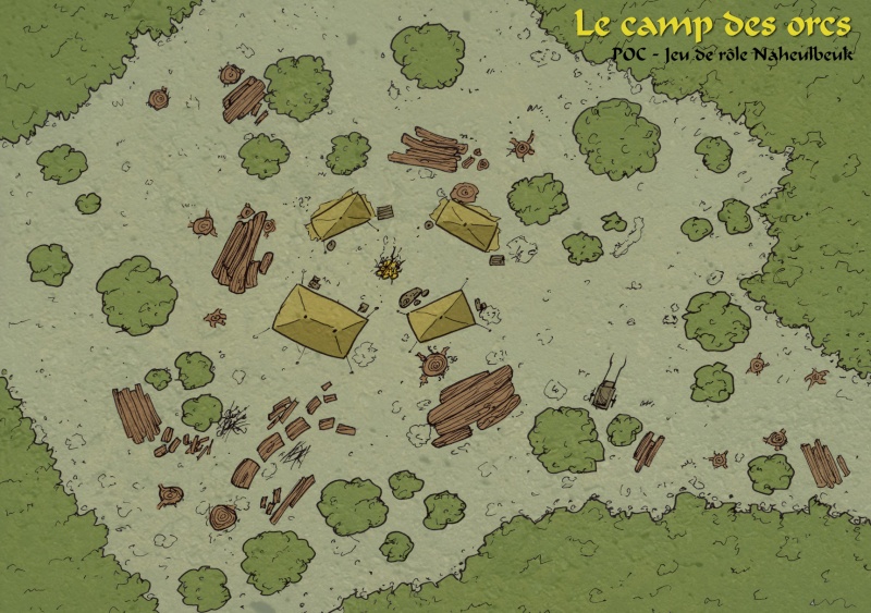 Carte du campement Campde10