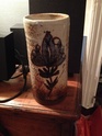 Vase en grès décor au chardon La Tournerie Grys_c12