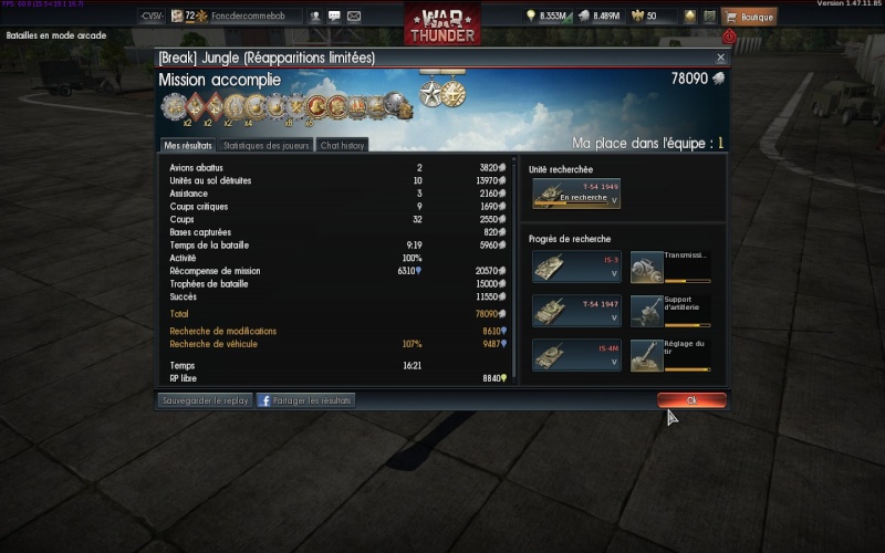 Partie tanks en Tiers V Russes Shot_227