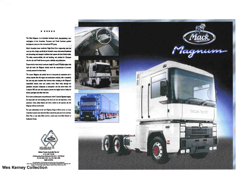 MACK Magnum und Scania Semi Truck Mack_m10