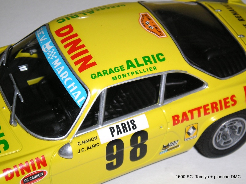 [TAMIYA] ALPINE 1600 SC Rallye de MONTE-CARLO 1977 Réf 24185 P1012313