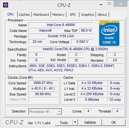 G.SKILL TridentX DDR3 2 x 4 go 2400Mhz cl10 Screen35
