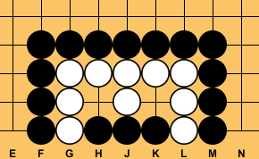 Les règles de comptage du jeu de go Seki110