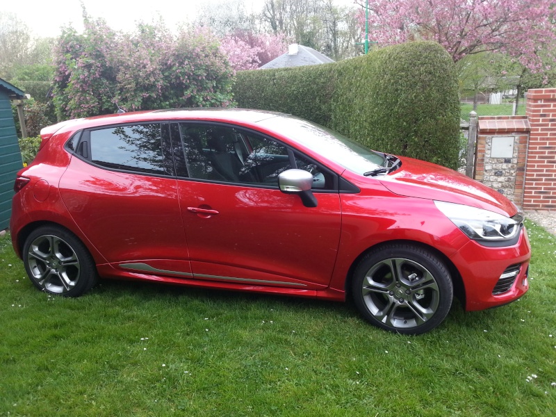 Ma clio 4 GT rouge flamme !! (photos) 20150412