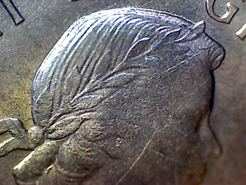 1961 - Coin Fendillé (Die Crack) de la Boucle jusqu a la Tête 1961_210