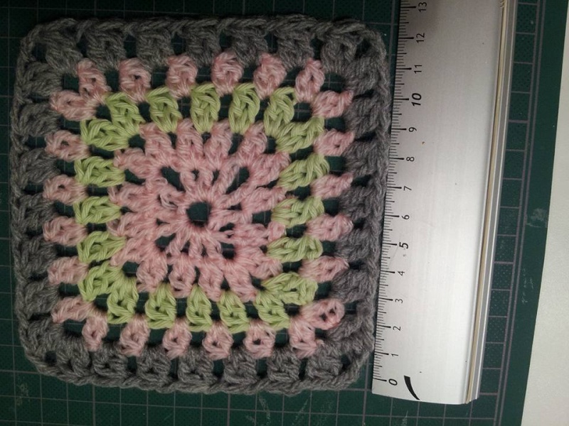 [Saltykiss & Mandine ] Ronde Granny Square CAL Test_g10