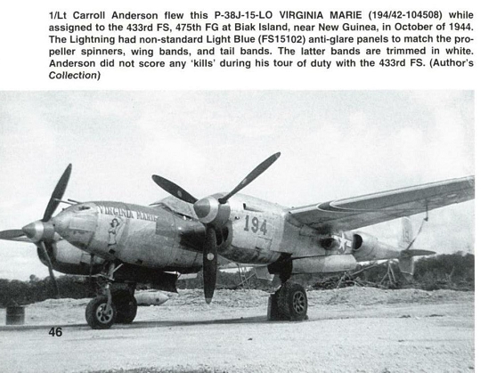 P-38J Lightning (hasegawa 1/48) 0310