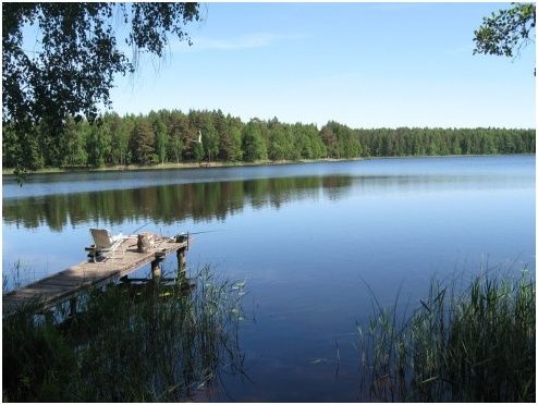 Pêche en Biélorussie (Belarus) Lac_110